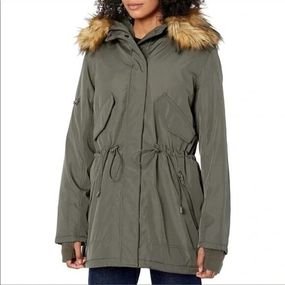 Urban Outfitters S13 Military Moss Trapper Jacket Size S NWT - Picture 1 of 9